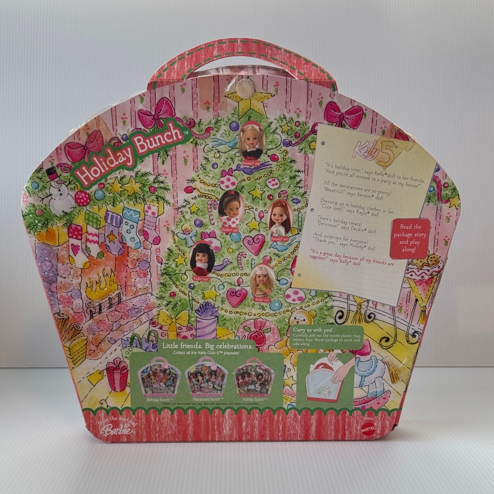 🩷SUPER RARE! Barbie Kelly Club Holiday Bunch - Picture 15 of 16